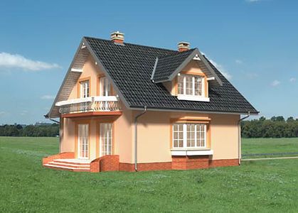 Фасад дома HAB-8727-71 Фасад дома HAB-8727-71
